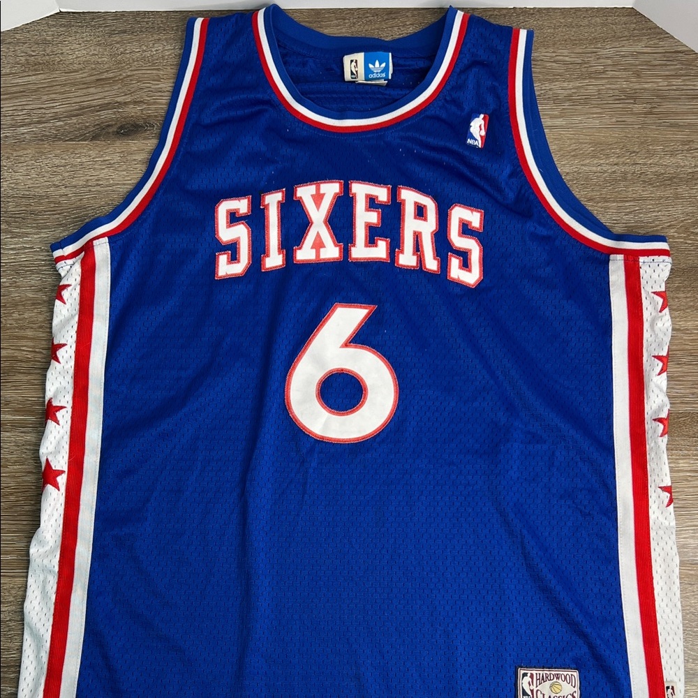 Adidas Julius Erving Philadelphia 76ers Hardwood Classic Swingman Jersey